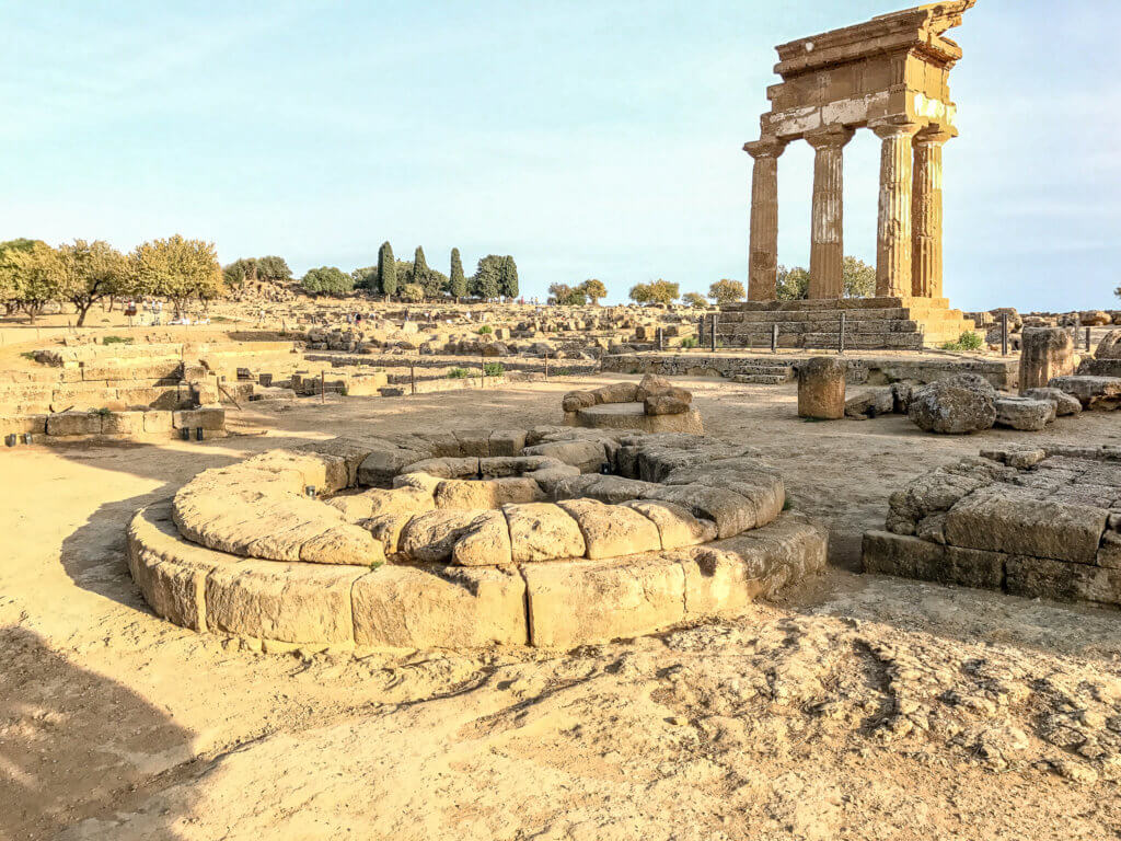 Temple of Castor and Pollux, The Valley of the Temples, Agrigento