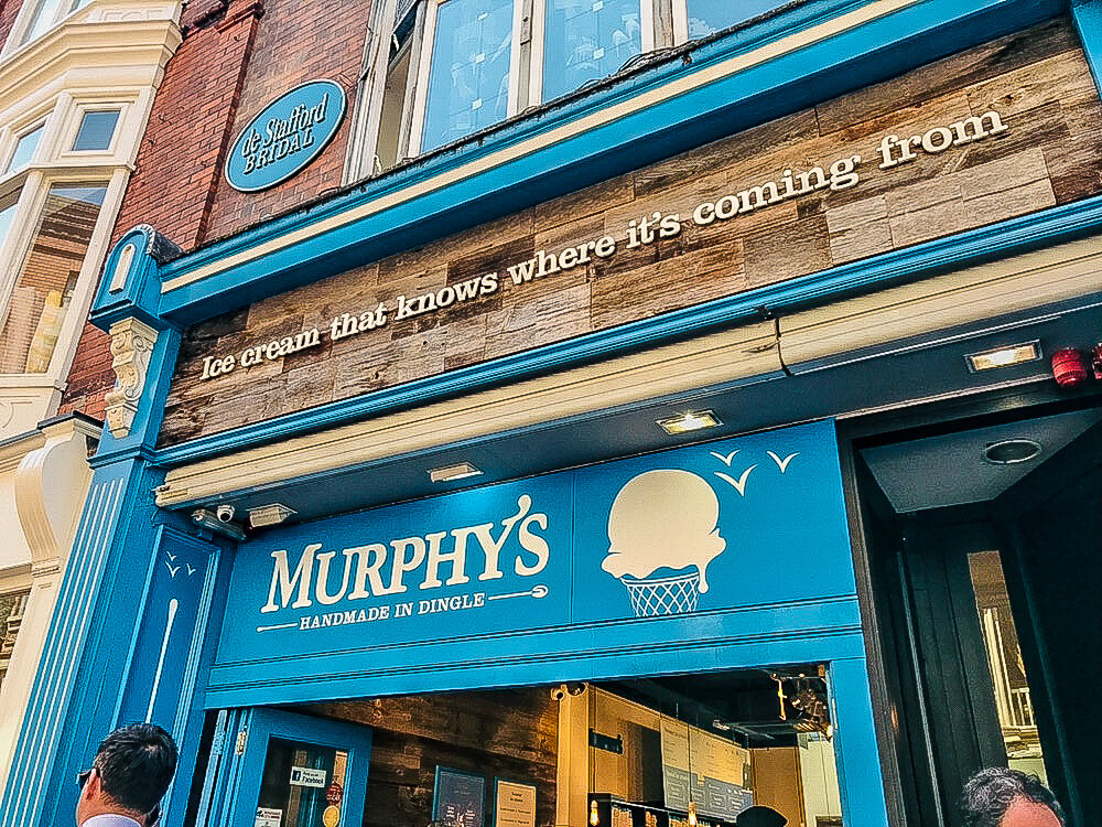 Dublin Food Tour, Murphy's Ice Cream Dublin
