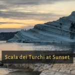 Scale dei Turchi at Sunset