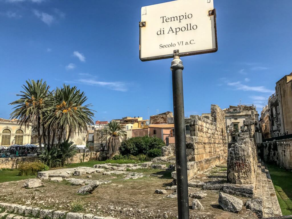 Temple of Apollo, Ortigia